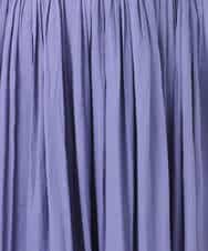 FKHGD35150 MK MICHEL KLEIN(MK ミッシェルクラン) サテンプリーツスカート/UVカット/洗える ダークグレー