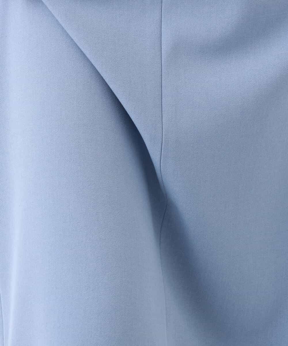 FKHGD40150 MK MICHEL KLEIN(MK ミッシェルクラン) ポケットデザインストレッチタイトスカート/洗える ブラウン