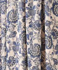 FKHGF05140 MK MICHEL KLEIN(MK ミッシェルクラン) [洗える]更紗プリント花柄シフォンスカート ベージュ