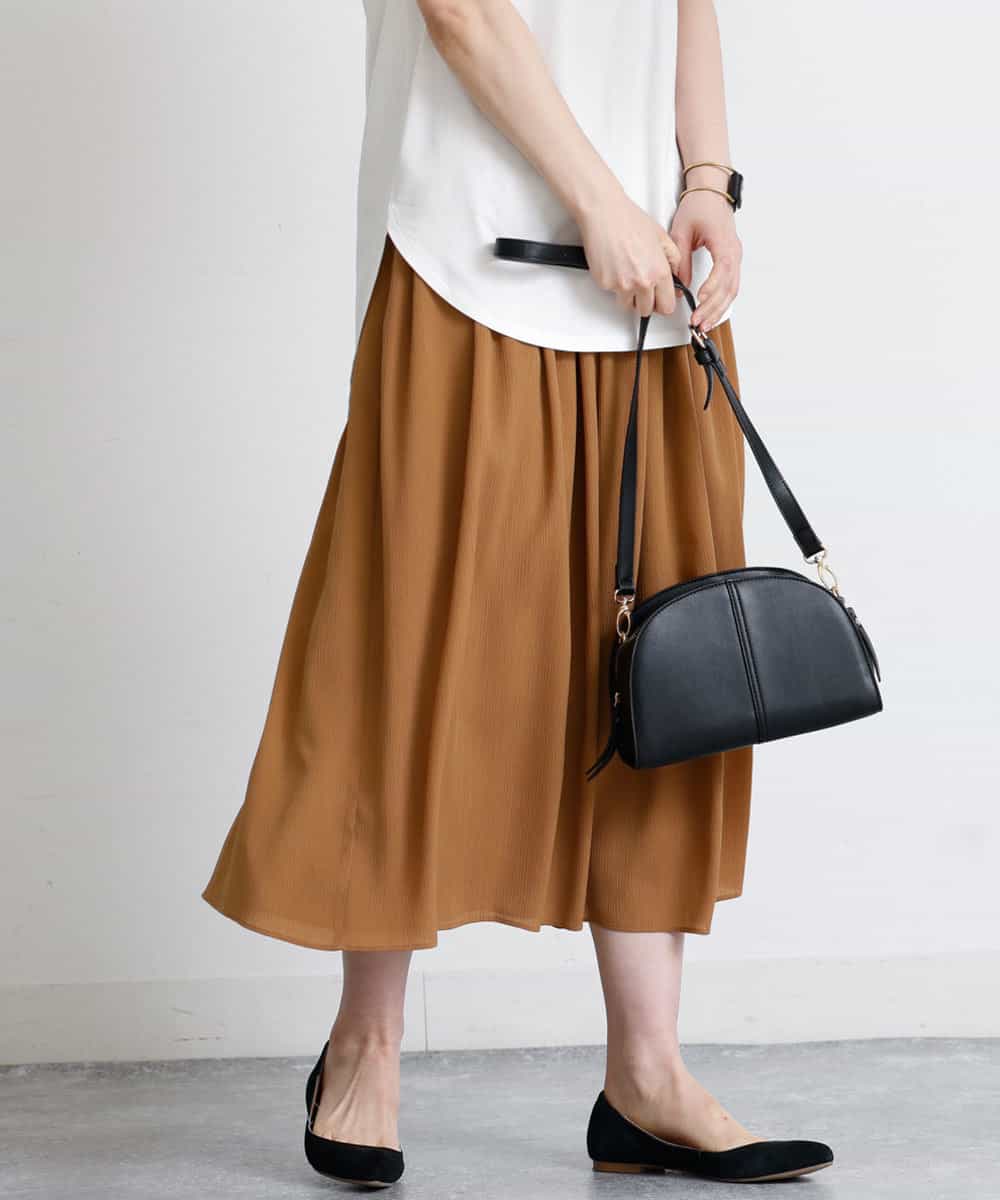 Mk Michel Klein Mk ミッシェルクラン 洗える 楊柳フレアスカート イトキンオンラインストア