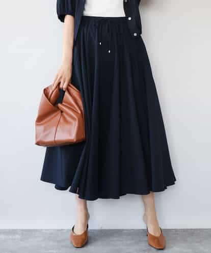 FKHHD64180  [撥水/UVカット/洗える]ボリュームフレアスカート