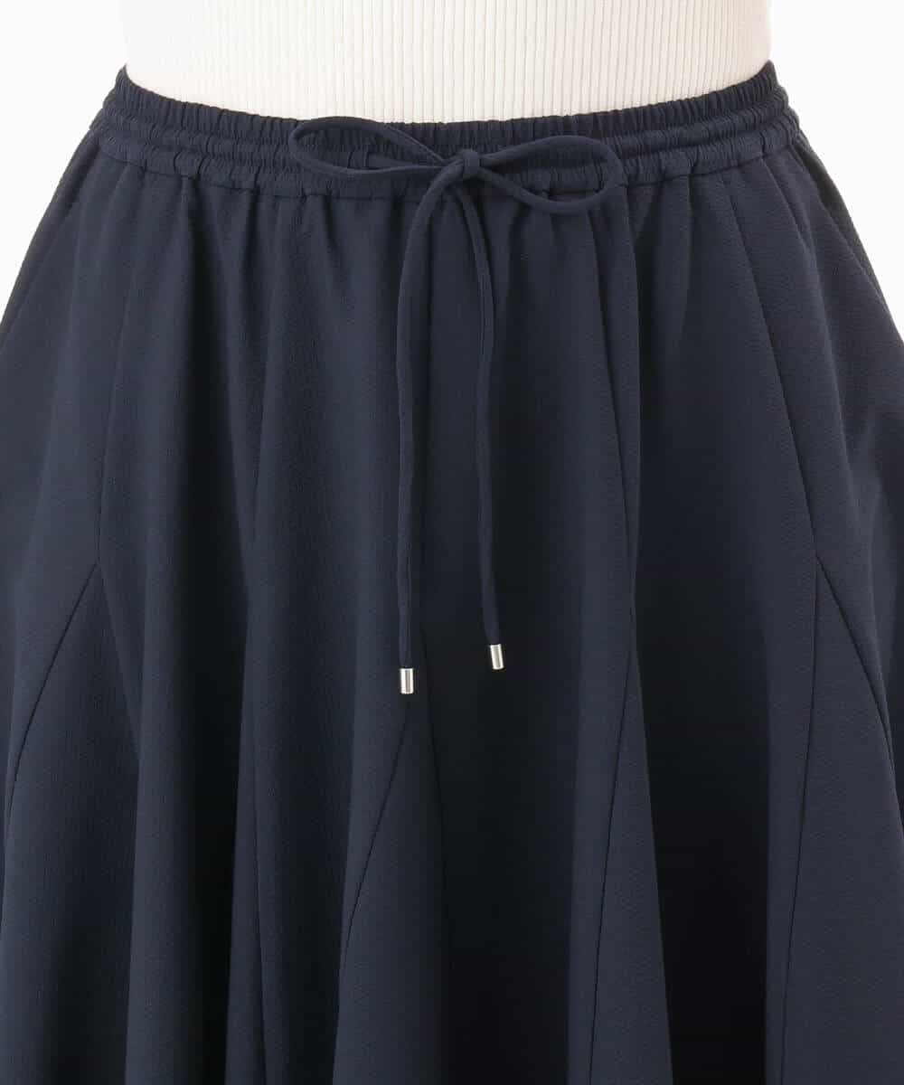 FKHHD64180 MK MICHEL KLEIN(MK ミッシェルクラン) [撥水/UVカット/洗える]ボリュームフレアスカート ネイビー