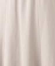 FKHJD30170 MK MICHEL KLEIN(MK ミッシェルクラン) [洗える]起毛サテンマーメイドシルエットスカート グレージュ