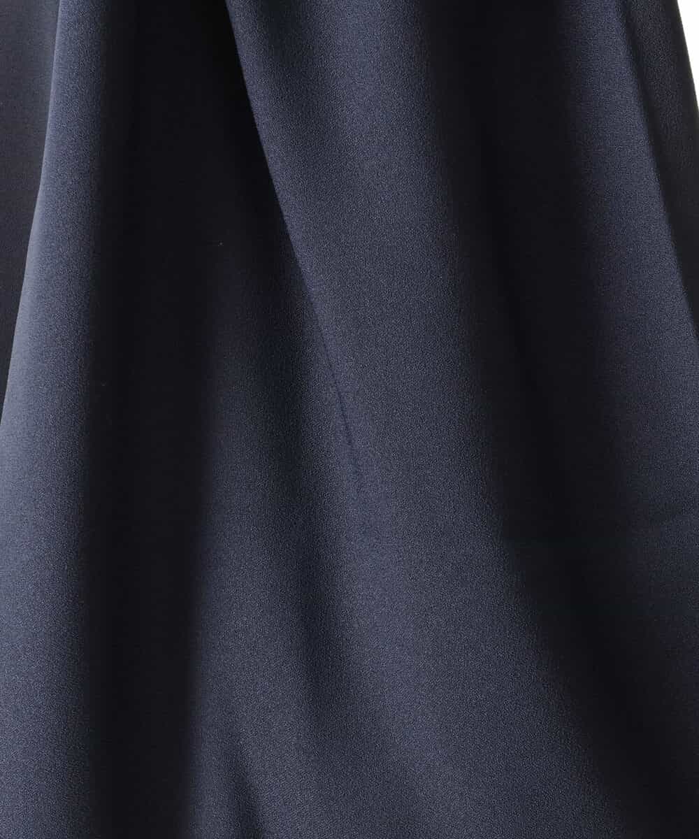 FKHJP39150 MK MICHEL KLEIN(MK ミッシェルクラン) セミマーメイドスカート/洗える ネイビー
