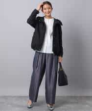 FKJAD35310 MK MICHEL KLEIN(MK ミッシェルクラン) ダウンライナー付きマルチwayブルゾン/撥水加工 ライトグレー