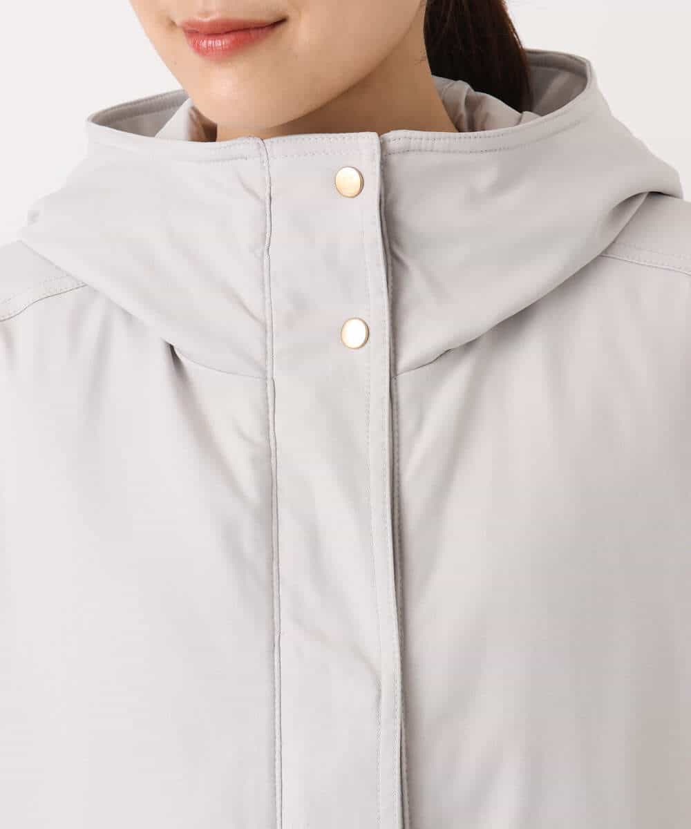 FKJAD35310 MK MICHEL KLEIN(MK ミッシェルクラン) ダウンライナー付きマルチwayブルゾン/撥水加工 ライトグレー