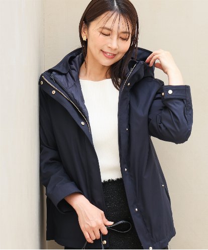 FKJAG35310 MK MICHEL KLEIN [撥水/リサイクルダウン]ダウンライナー付きマルチwayブルゾン