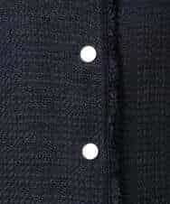 FKJFD02220 MK MICHEL KLEIN(MK ミッシェルクラン) ツイードジレ/洗える ライトブルー