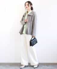 FKJFD14240 MK MICHEL KLEIN(MK ミッシェルクラン) ストレッチマウンテンパーカー/撥水加工/洗える ベージュ