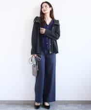 FKJFD14240 MK MICHEL KLEIN(MK ミッシェルクラン) ストレッチマウンテンパーカー/撥水加工/洗える ベージュ