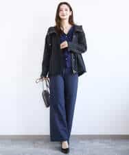 FKJFD14240 MK MICHEL KLEIN(MK ミッシェルクラン) ストレッチマウンテンパーカー/撥水加工/洗える ベージュ