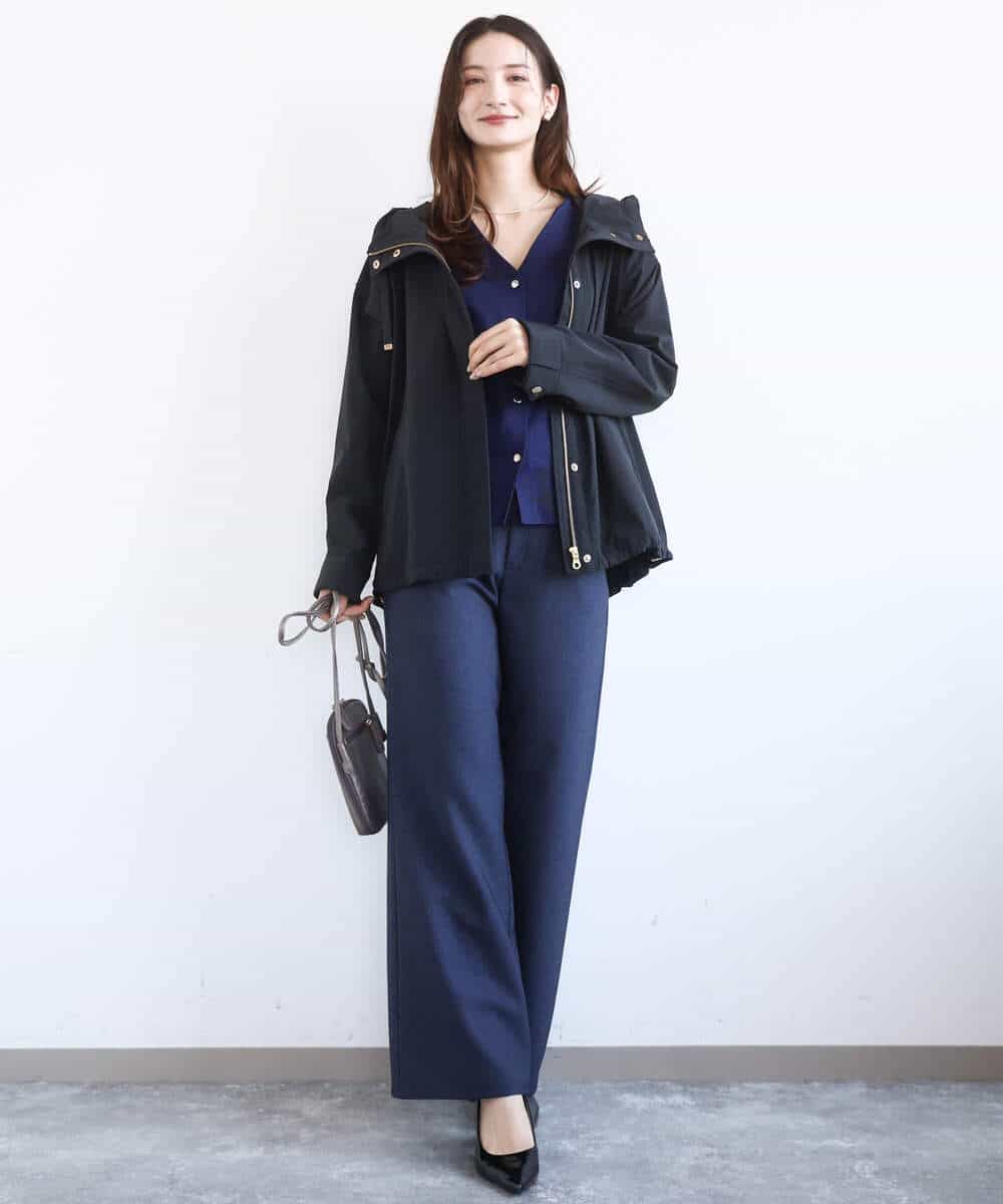 FKJFD14240 MK MICHEL KLEIN(MK ミッシェルクラン) ストレッチマウンテンパーカー/撥水加工/洗える ベージュ