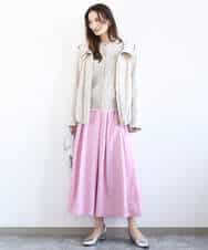 FKJFD14240 MK MICHEL KLEIN(MK ミッシェルクラン) ストレッチマウンテンパーカー/撥水加工/洗える ベージュ