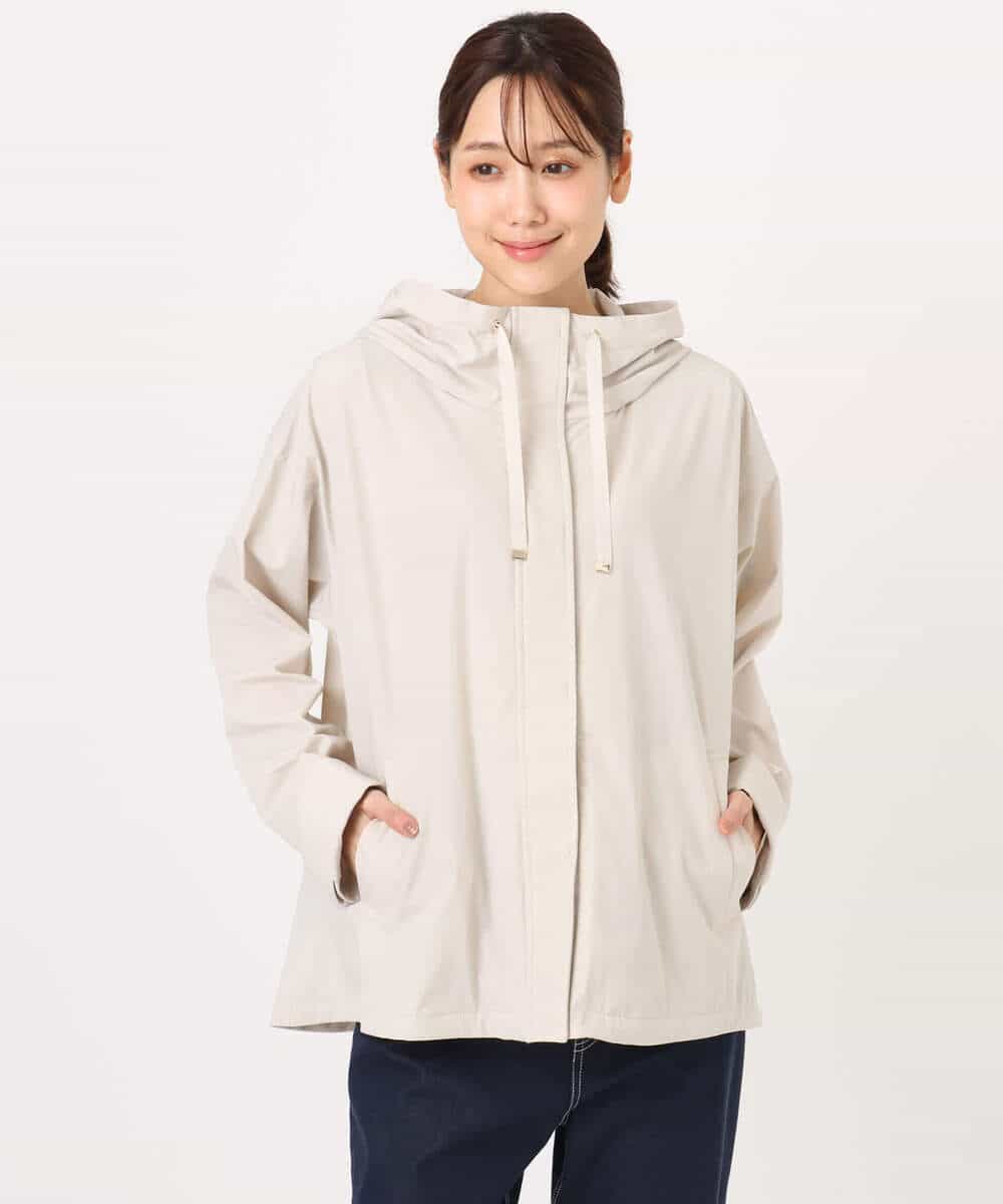 FKJFD14240 MK MICHEL KLEIN(MK ミッシェルクラン) ストレッチマウンテンパーカー/撥水加工/洗える ベージュ