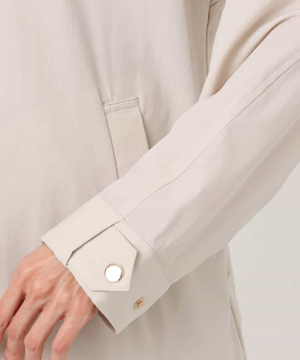 FKJFD14240 MK MICHEL KLEIN(MK ミッシェルクラン) ストレッチマウンテンパーカー/撥水加工/洗える ベージュ