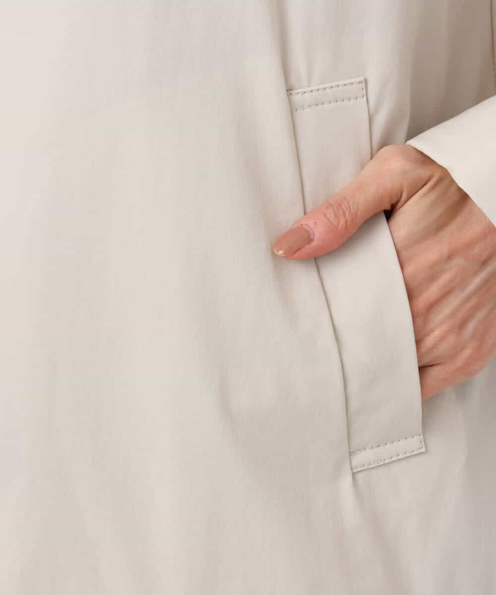 FKJFD14240 MK MICHEL KLEIN(MK ミッシェルクラン) ストレッチマウンテンパーカー/撥水加工/洗える ベージュ