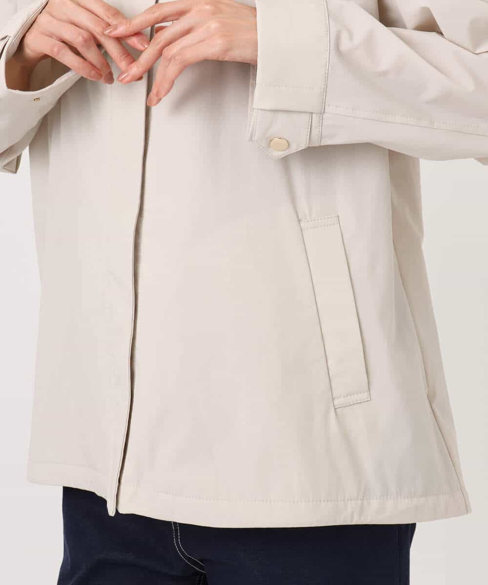 FKJFD14240 MK MICHEL KLEIN(MK ミッシェルクラン) ストレッチマウンテンパーカー/撥水加工/洗える ベージュ