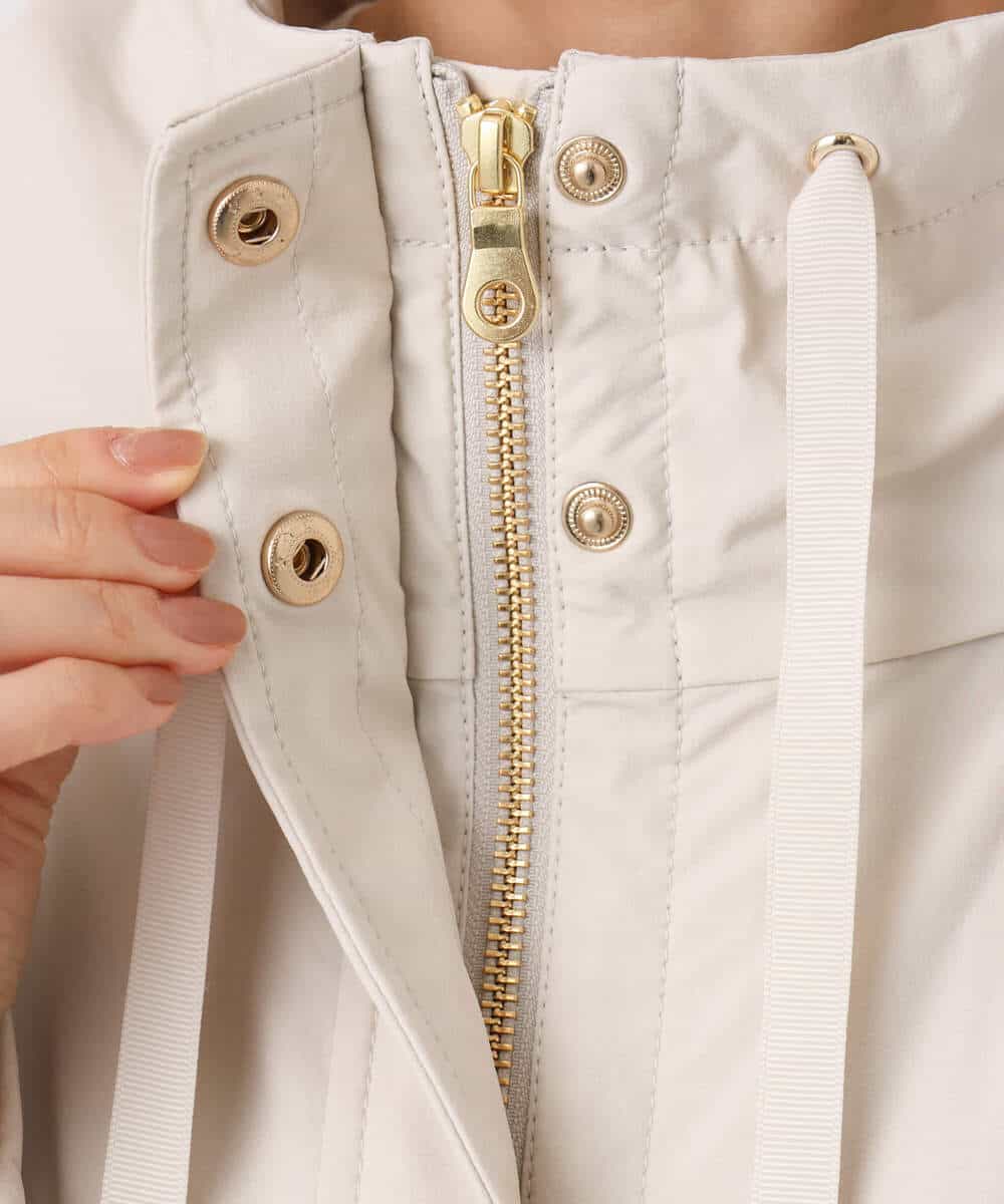 FKJFD14240 MK MICHEL KLEIN(MK ミッシェルクラン) ストレッチマウンテンパーカー/撥水加工/洗える ベージュ