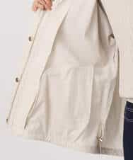 FKJFD14240 MK MICHEL KLEIN(MK ミッシェルクラン) ストレッチマウンテンパーカー/撥水加工/洗える ベージュ