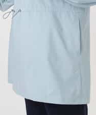 FKJFD27260 MK MICHEL KLEIN(MK ミッシェルクラン) 2wayタイプライターミドル丈ブルゾン/洗える ライトブルー