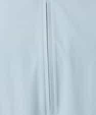 FKJFD27260 MK MICHEL KLEIN(MK ミッシェルクラン) 2wayタイプライターミドル丈ブルゾン/洗える ライトブルー