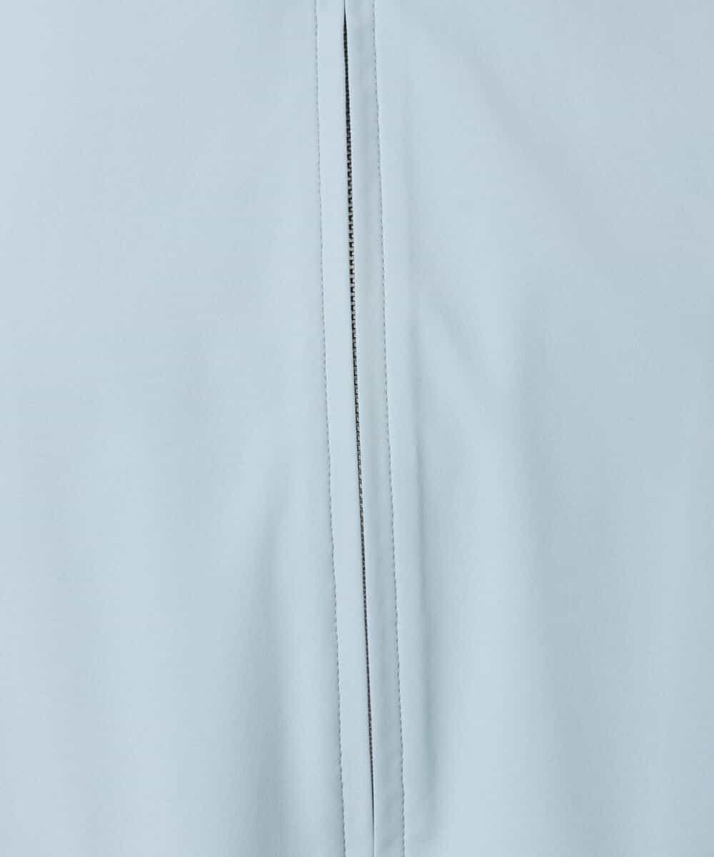 FKJFD27260 MK MICHEL KLEIN(MK ミッシェルクラン) 2wayタイプライターミドル丈ブルゾン/洗える ライトブルー