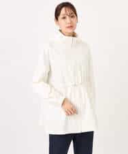 FKJFD27260 MK MICHEL KLEIN(MK ミッシェルクラン) 2wayタイプライターミドル丈ブルゾン/洗える ライトブルー