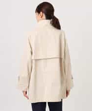 FKJFD28270 MK MICHEL KLEIN(MK ミッシェルクラン) テントライン ツイルコート/洗える ベージュ