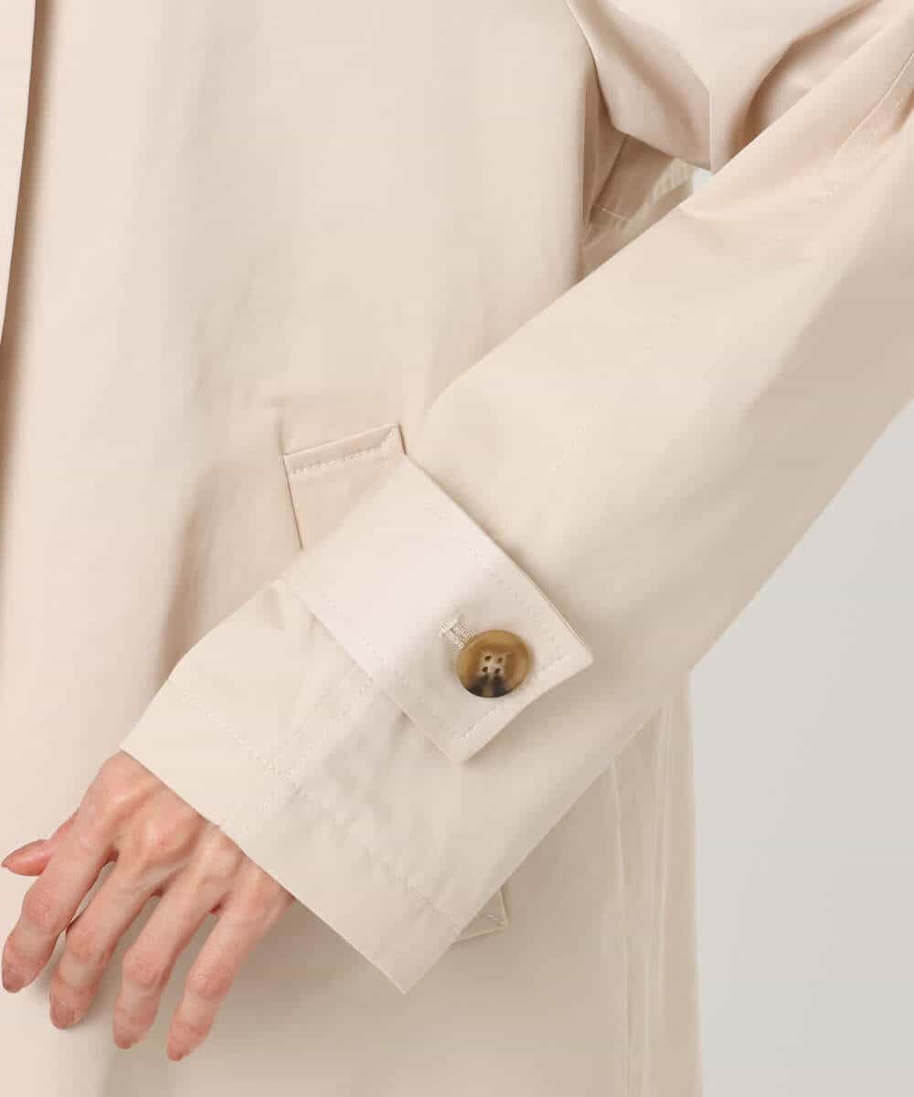 FKJFD28270 MK MICHEL KLEIN(MK ミッシェルクラン) テントライン ツイルコート/洗える ベージュ