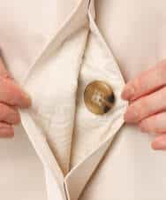 FKJFD28270 MK MICHEL KLEIN(MK ミッシェルクラン) テントライン ツイルコート/洗える ベージュ