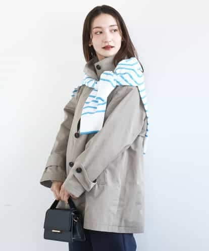 FKJFD28270 MK MICHEL KLEIN テントライン ツイルコート/洗える