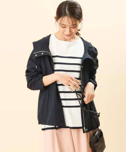 FKJFS24240 MK MICHEL KLEIN ストレッチマウンテンパーカー/洗える