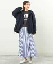 FKJFS30230 MK MICHEL KLEIN(MK ミッシェルクラン) フーデットナイロンブルゾン/洗える ライトグリーン