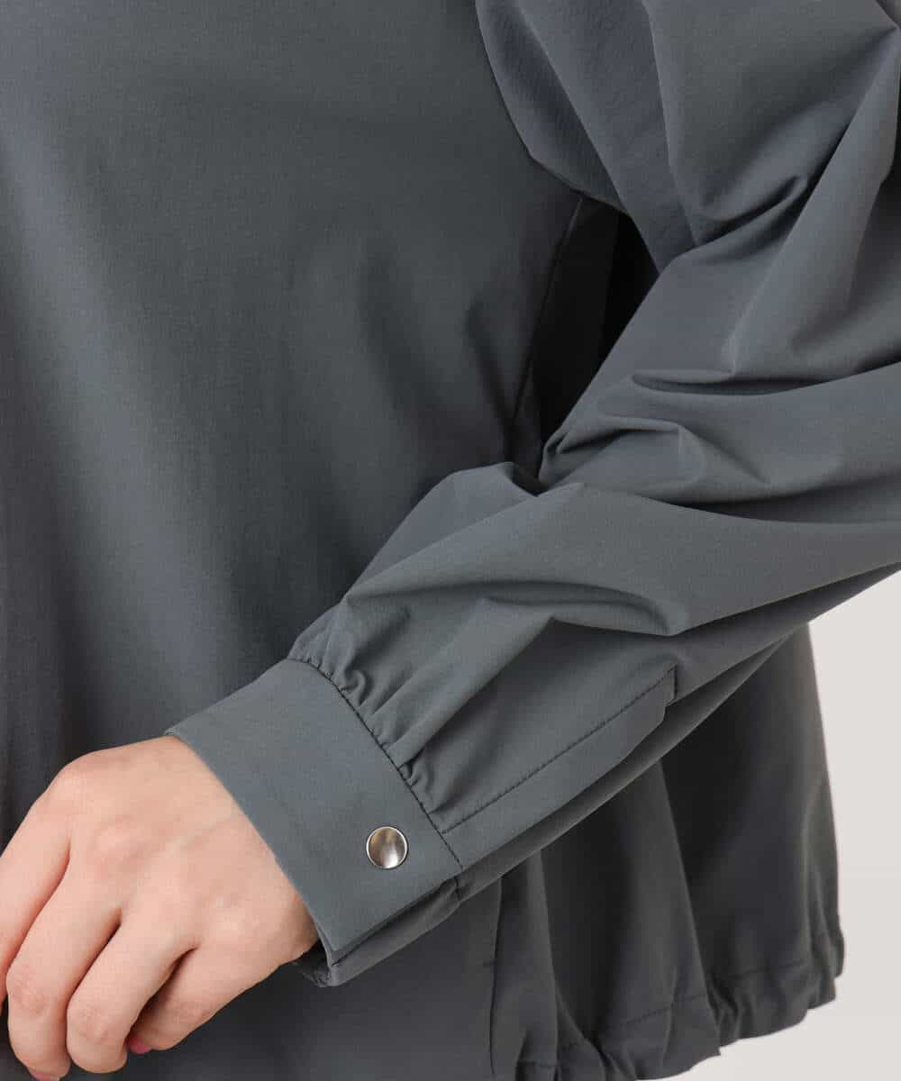 FKJGD37220 MK MICHEL KLEIN(MK ミッシェルクラン) ストレッチライトブルゾン/洗える ダークグレー