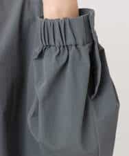 FKJGD37220 MK MICHEL KLEIN(MK ミッシェルクラン) ストレッチライトブルゾン/洗える ダークグレー