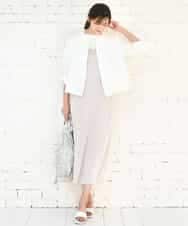 FKJGD37220 MK MICHEL KLEIN(MK ミッシェルクラン) ストレッチライトブルゾン/洗える ダークグレー