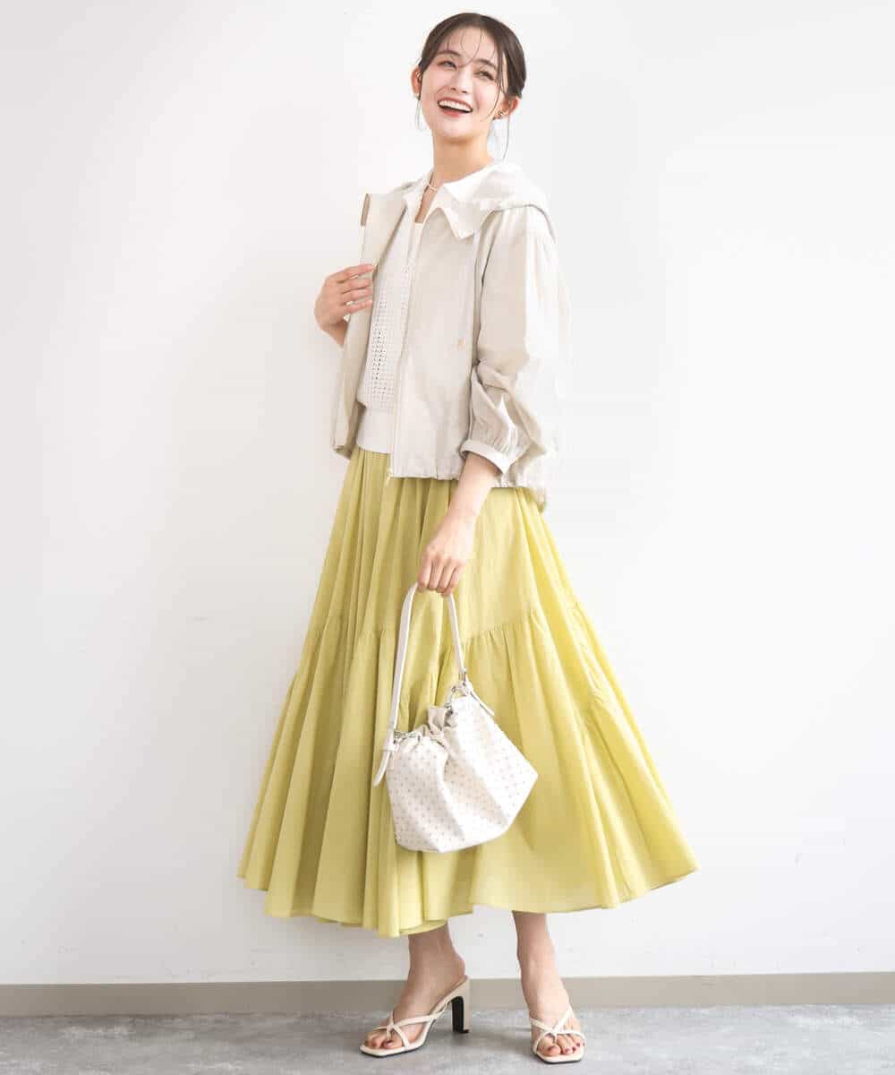 FKJGD47230 MK MICHEL KLEIN(MK ミッシェルクラン) フーデットライトブルゾン/洗える ブラウン