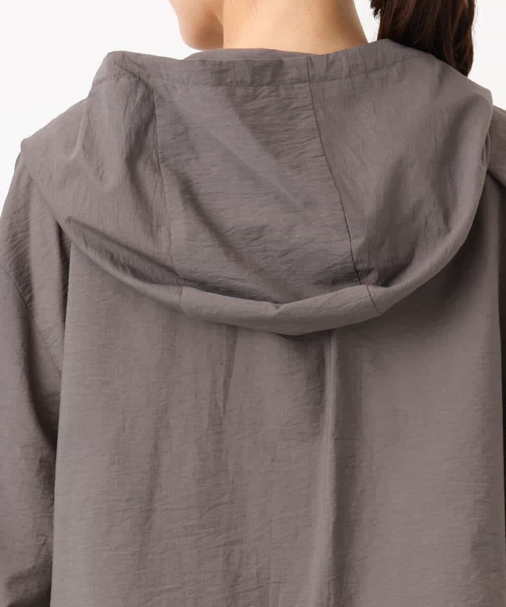 FKJGD47230 MK MICHEL KLEIN(MK ミッシェルクラン) フーデットライトブルゾン/洗える ブラウン