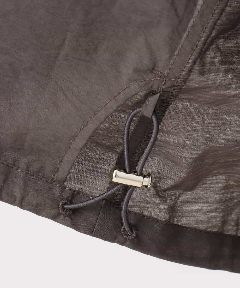 FKJGD47230 MK MICHEL KLEIN(MK ミッシェルクラン) フーデットライトブルゾン/洗える ブラウン