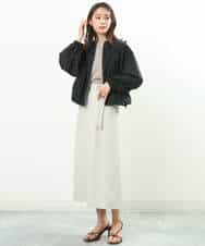 FKJGS40210 MK MICHEL KLEIN(MK ミッシェルクラン) シアーノーカラーブルゾン/洗える ミント