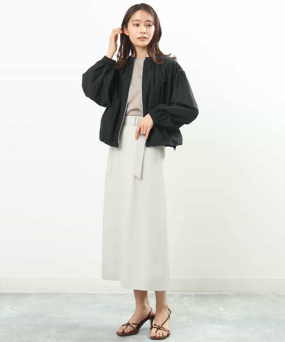 FKJGS40210 MK MICHEL KLEIN(MK ミッシェルクラン) シアーノーカラーブルゾン/洗える ミント