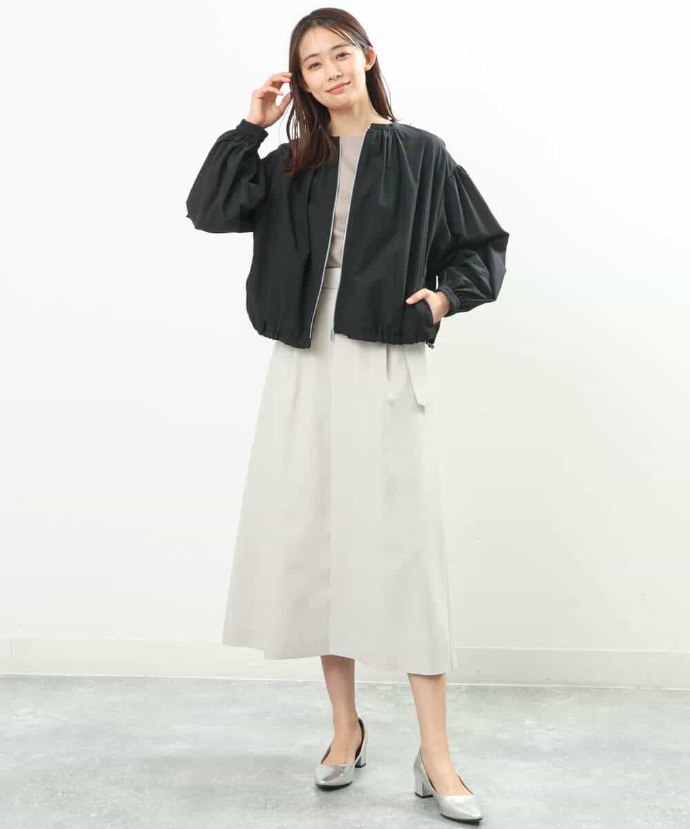 FKJGS40210 MK MICHEL KLEIN(MK ミッシェルクラン) シアーノーカラーブルゾン/洗える ミント