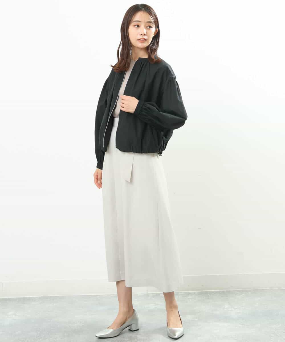 FKJGS40210 MK MICHEL KLEIN(MK ミッシェルクラン) シアーノーカラーブルゾン/洗える ミント