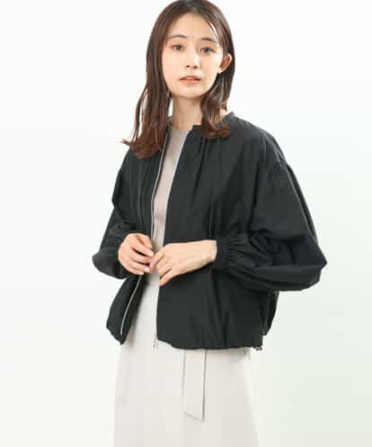 FKJGS40210 MK MICHEL KLEIN シアーノーカラーブルゾン/洗える