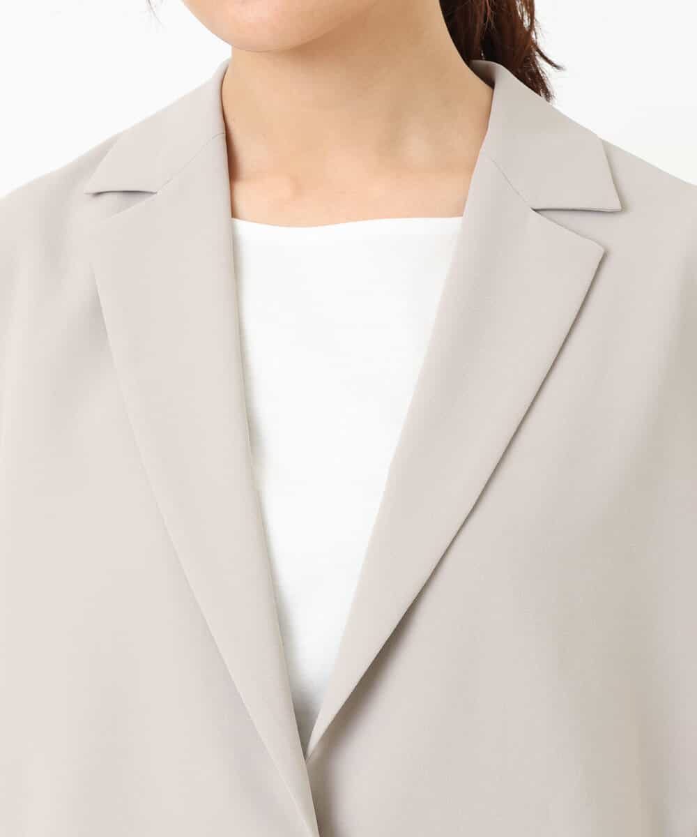 FKJGS41210 MK MICHEL KLEIN(MK ミッシェルクラン) テーラードジレベスト/UVカット/洗える ベージュ