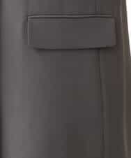 FKJGV58210 MK MICHEL KLEIN(MK ミッシェルクラン) ノーカラージレベスト/UVカット/接触冷感/セットアップ対応/洗える ダークグレー