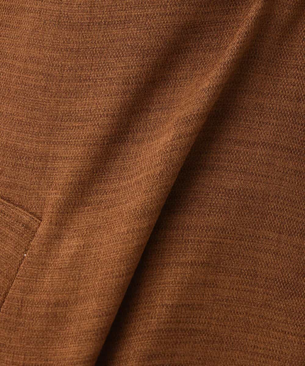 FKJGV66180 MK MICHEL KLEIN(MK ミッシェルクラン) スラブオックス Vネックジレ/洗える ブラウン