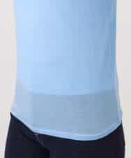 FKKAG35100 MK MICHEL KLEIN(MK ミッシェルクラン) [洗える]ハイネックカットソー ライトブルー