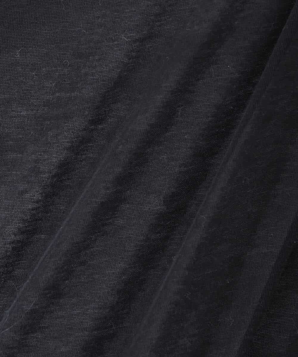 FKKFV11070 MK MICHEL KLEIN(MK ミッシェルクラン) シアーコットンハイネックカットソー/洗える ミントブルー
