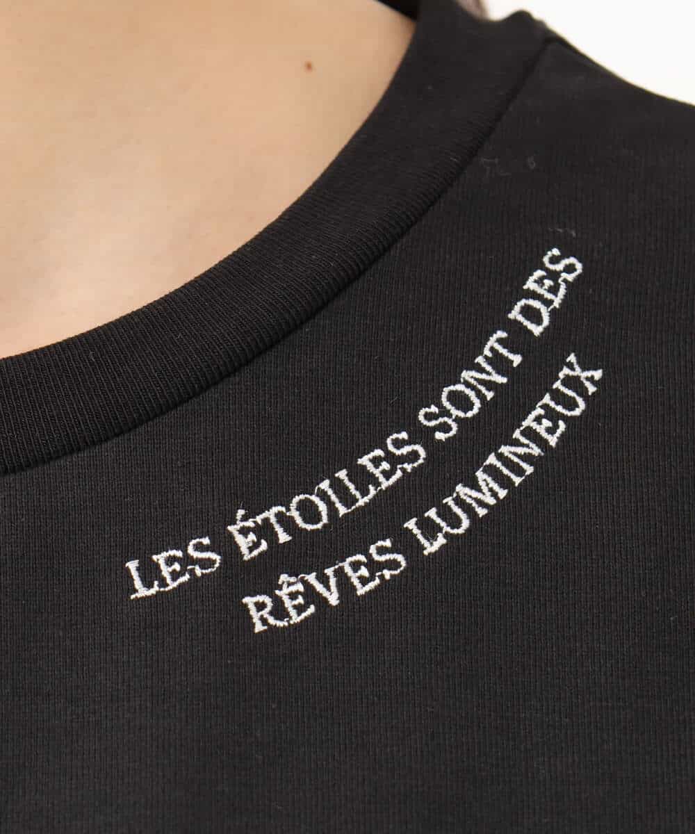 FKKGA40080 MK MICHEL KLEIN(MK ミッシェルクラン) 刺繍ロゴTシャツ/接触冷感/UVカット/洗える ホワイト